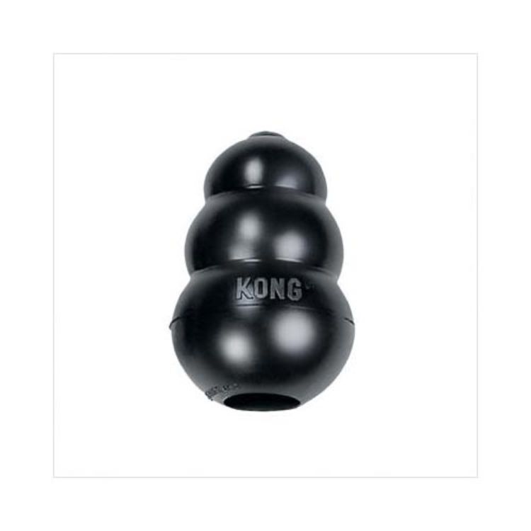 Kong Extreme Flyer Dog Toy Extra Extra Large Black 9.5" x 6" x 3.9" 