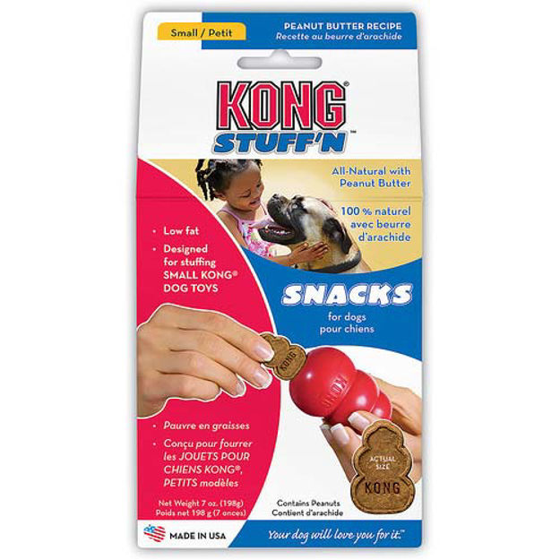 Kong Stuff'N Liver Snaps Dog Treats Small 7.8" x 4" x 2.1" 
