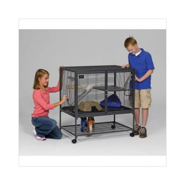 Midwest Critter Nation Single Level Pet Pen Gray 36" x 24" x 39"