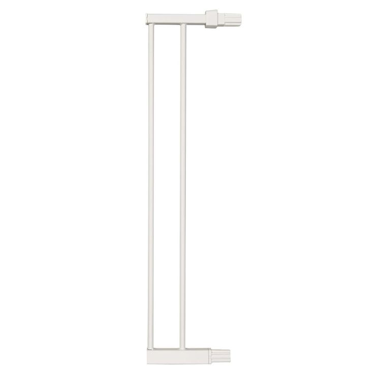 Midwest Steel Pressure Mount Pet Gate Extension 6" White 5.5" x 1" x 29.875"