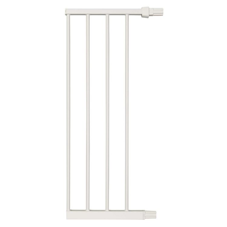 Midwest Steel Pressure Mount Pet Gate Extension 11" White 11.375" x 1" x 29.875"