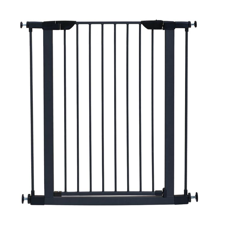 Midwest Steel Pressure Mount Pet Gate Graphite 29.5" - 38" x 1" x 39.125"