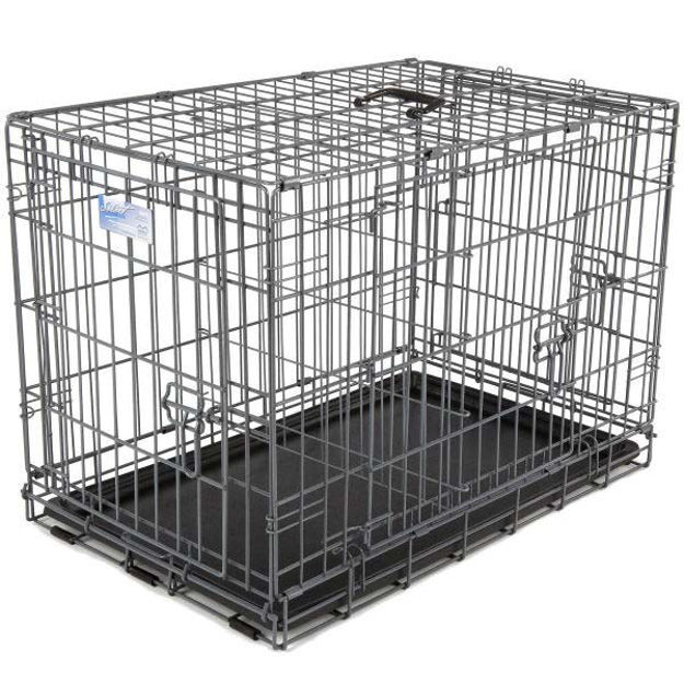 Midwest Ultimate Pro Triple Door Dog Crate Black 25" x 18.50" x 21"