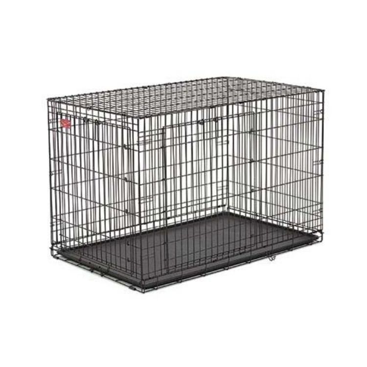 Midwest Life Stage A.C.E. Double Door Dog Crate Black 18.50" x 12.50" x 14.50" 