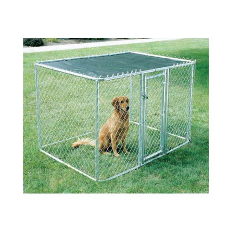 Midwest Chain Link Portable Dog Kennel Silver 72 x 48 x 48 For CAD 390.11 HHCS