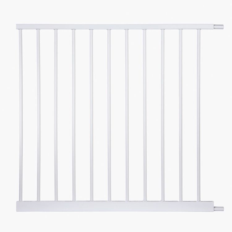 North States Auto-Close Gate 11 Bar Extension White 31.25" x 30"