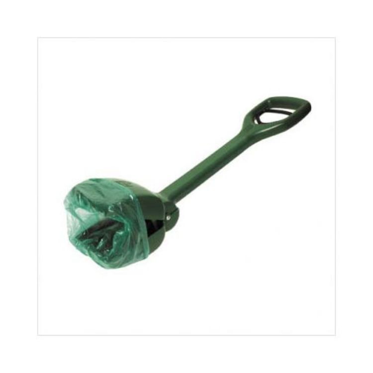 Our Pets Long Handled Skoop-N-Pak Green 