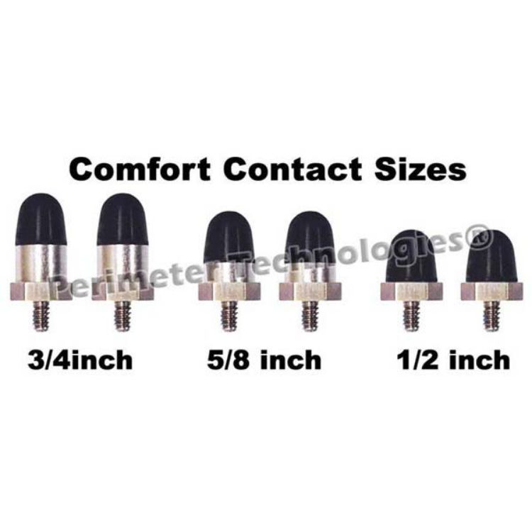 Perimeter Technologies Comfort Contacts 5/8" Black