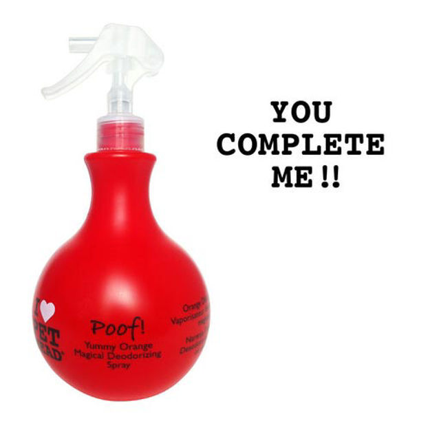Pet Head Poof Magical Deodorizing Spray Yummy Orange 15oz 8" x 3.5" x 3.5" 