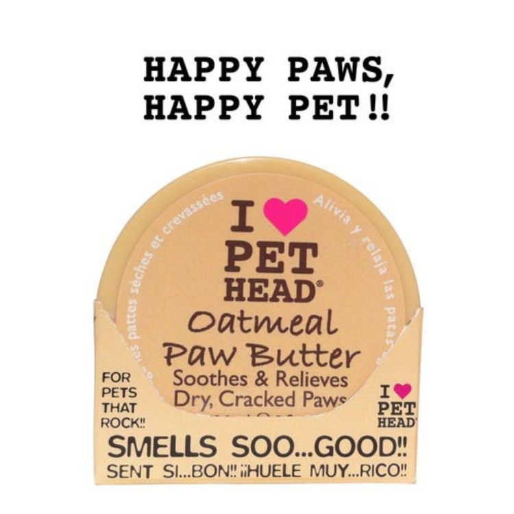 Pet Head Oatmeal Paw Butter 2oz 2.75" x 2.75" x 1.25" 