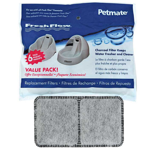 Petmate Fresh Flow Replacement Filter 6 count