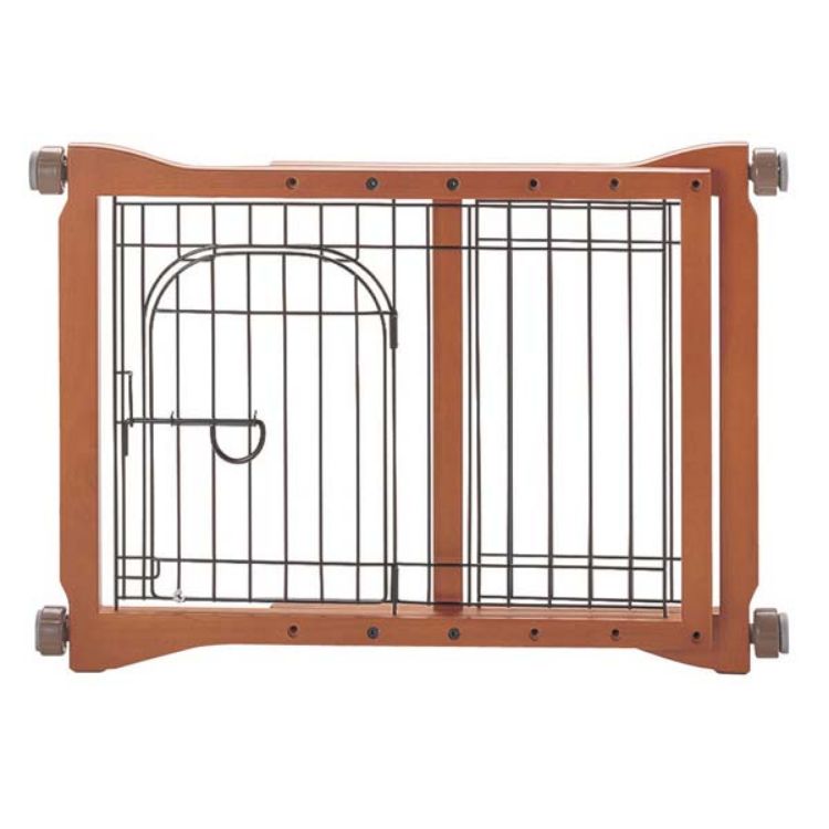 Richell The Pet Sitter Pressure Mounted Gate Autumn Matte 28.3" - 41.3" x 2" x 20.9"