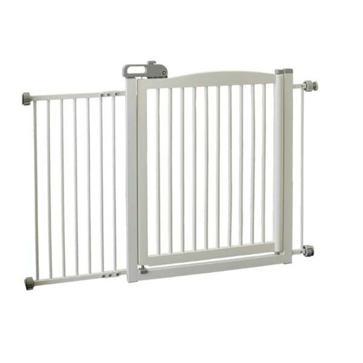 Richell one best sale touch pet gate