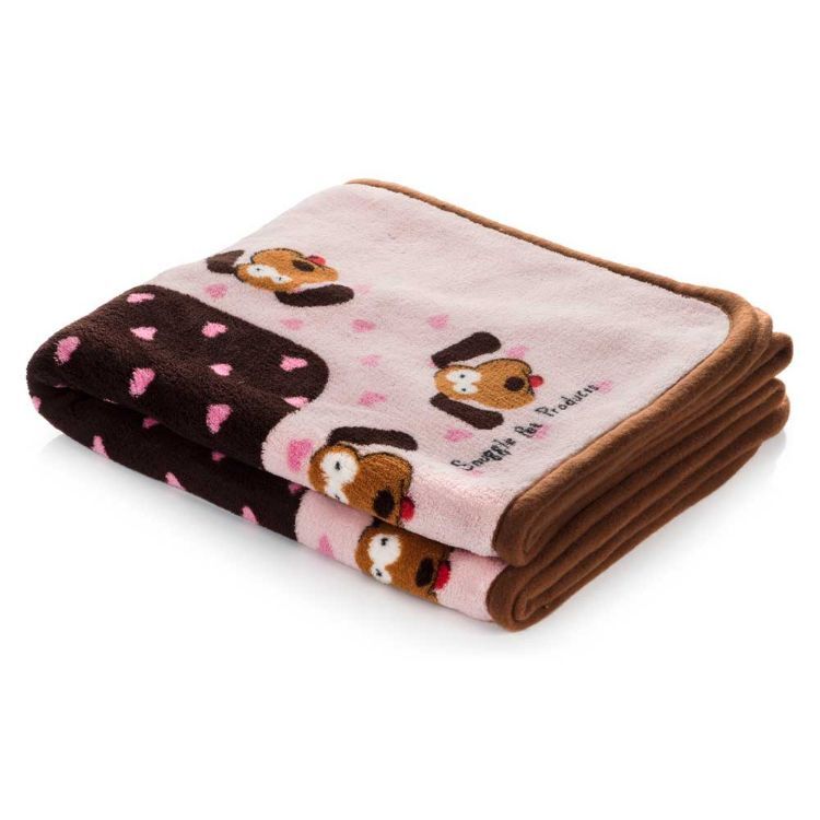 Smart Pet Love Snuggle Dog Blanket Pink 48" x 32" 