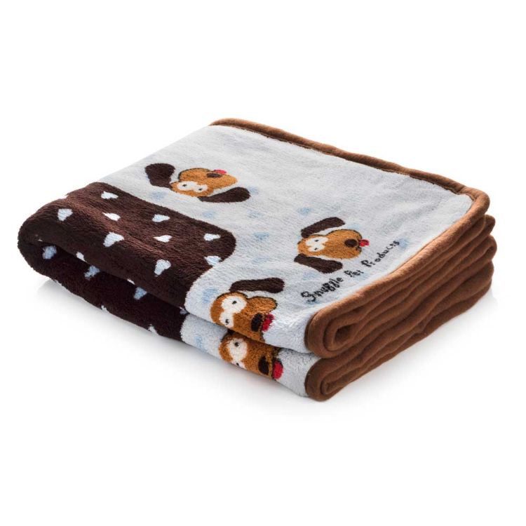 Smart Pet Love Snuggle Dog Blanket Blue 