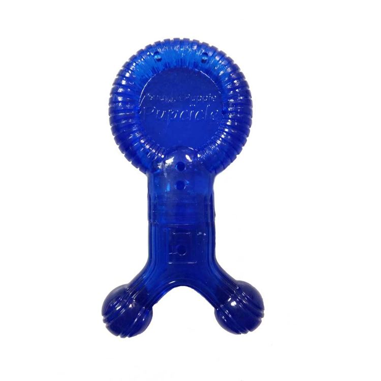 Smart Pet Love Pupcicle Dog Teething Toy Blue 