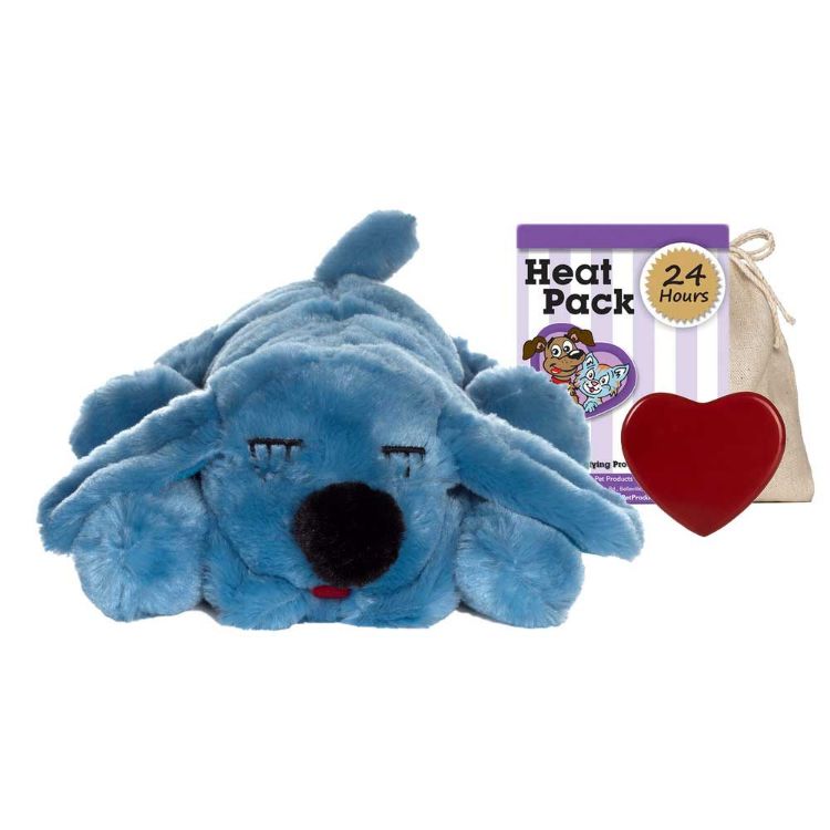 Smart Pet Love Snuggle Puppy Pet Behavioral Aid Toy Blue  