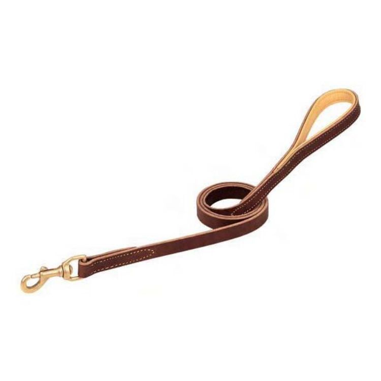 Weaver Deer Ridge Leather Leash Chestnut 5/8" x 48"