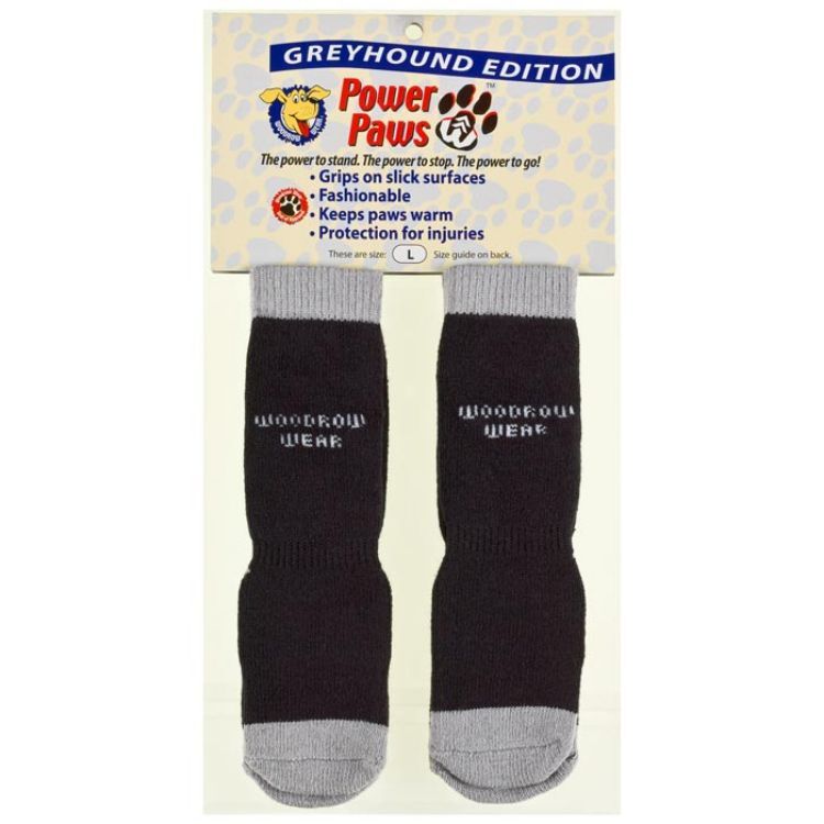 Woodrow Wear Power Paws Advanced Greyhound Medium 1.4" - 1.6" x 1.75" - 2.4" 