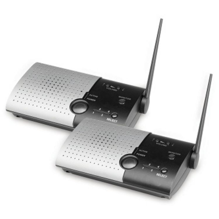 Wireless Portable Intercom Double Unit