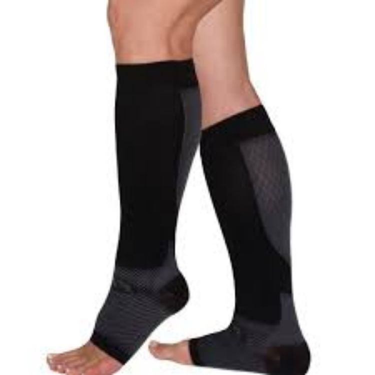 OrthoSleeve Compression Leg Sleeves-The FS6+,OrthoSleeve Compression Leg  Sleeves to relieve lower leg pain. Compression Foot/Calf combo!