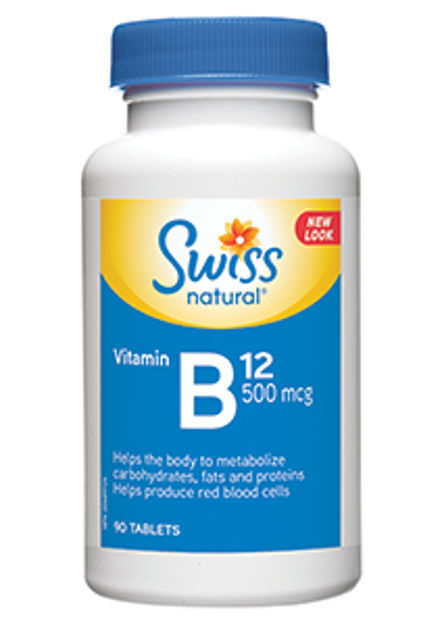 Vitamin B12 500Mcg With Hi Potency Tablets Sws 