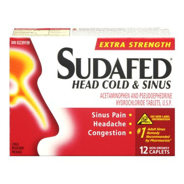 Sudafed Head and Cold Sinus