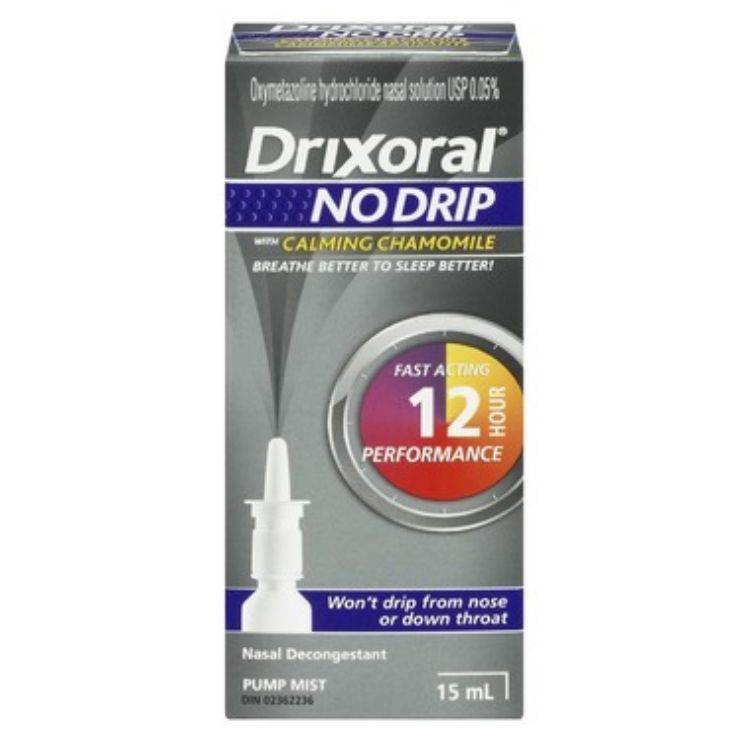 Drixoral NO DRIP with Chamomile Nasal Decongestant ** NOT AVAILABLE **