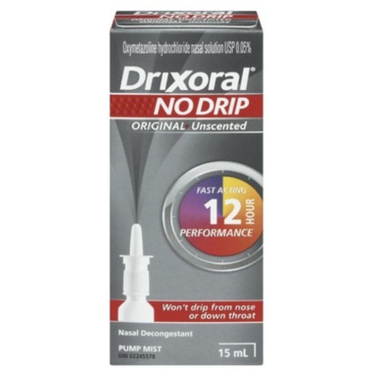 Drixoral NO DRIP Original Nasal Decongestant