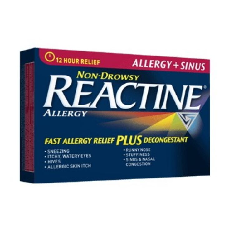 Reactine Allergy and Sinus 