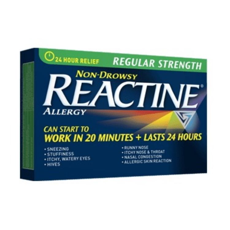 Reactine Allergy Regular Strength 24 Hour