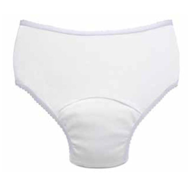 Reusable Incontinence Briefs/Panty: Women - Large