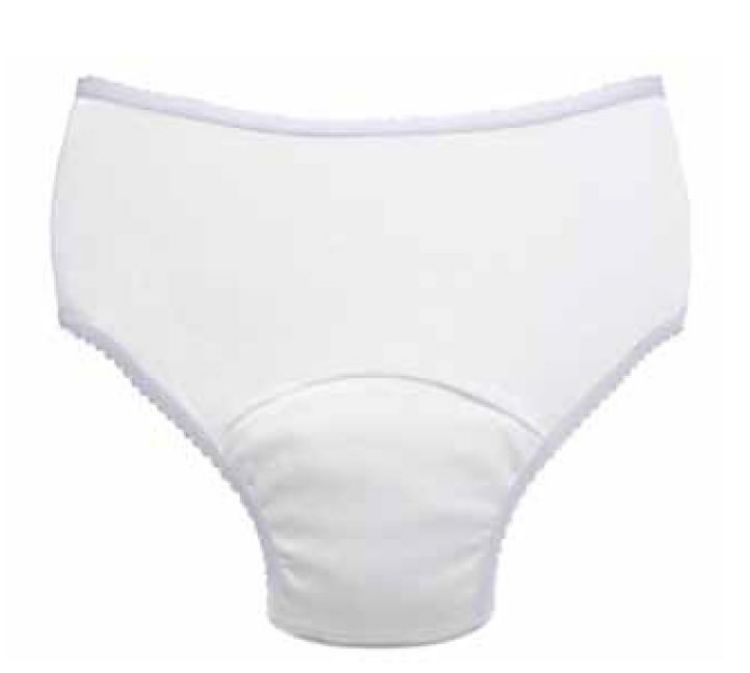 Reusable Incontinence Briefs/Panty: Women - Large