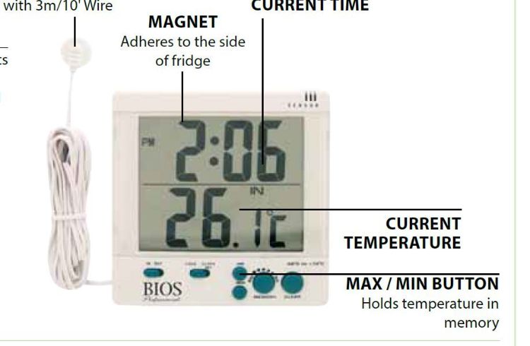 Vaccine Thermometer ** NOT AVAILABLE **