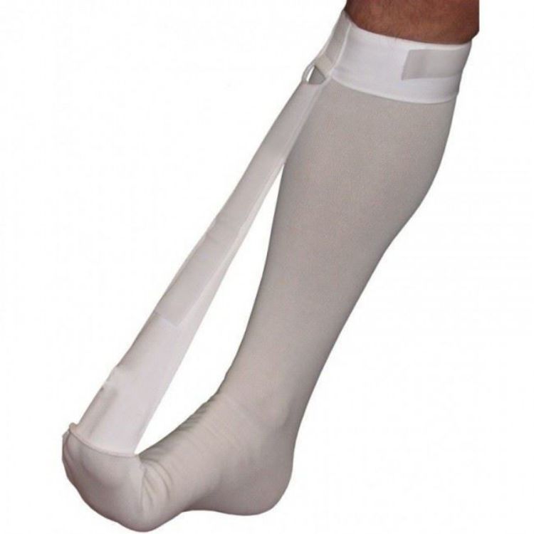 Strassburg Sock relieves heel pain. A pain relief sock made in north america