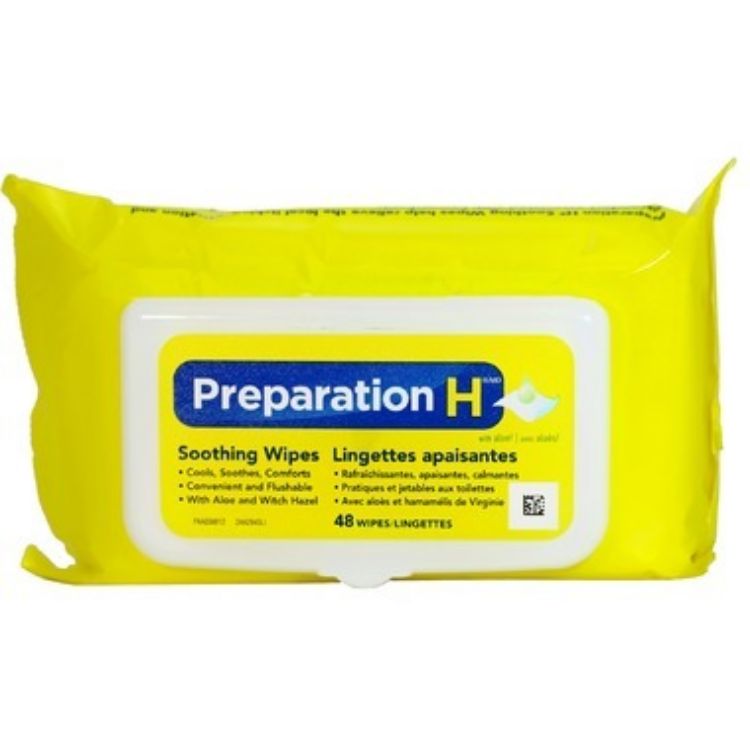 Preparation H Soothing Wipes