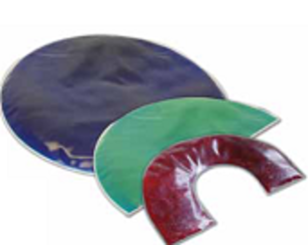 Weighted Lap Pads: Half-Circle - Green
