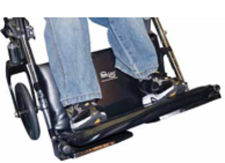 Econo-Footrest: 16” - 18” x 2” / 40.5 x 45.5 x 5 cm