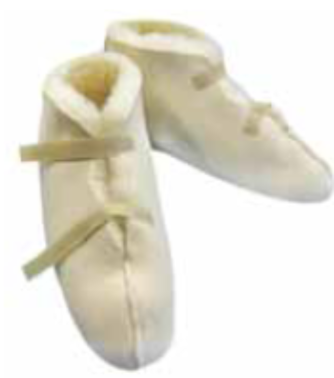 Convalescent Wool Pile Boots: X-Large (Sold in a Pair)