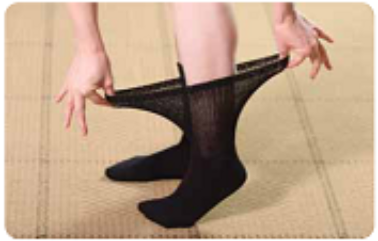 Diabetic Crew Sock: Men - White ( Size 10-13 US)
