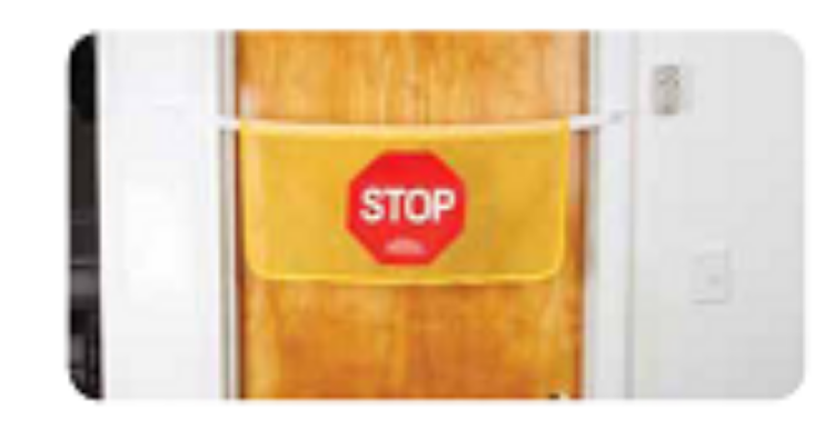 Alarm Door banner ( 2pack)