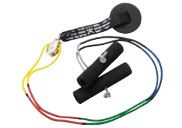 Color-Coded Shoulder Exerciser - Set with Pulley and Door Bracket - Cord is 6 ft of 3 ft (each side) when hung on the door