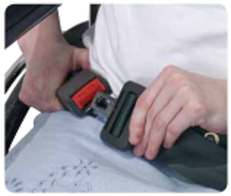 Buckled Seatbelt with IQ Duo Plus Alarm
