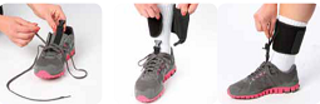 Adjustable Foot Drop Brace: 3 Pack - Additional Shoe Straps