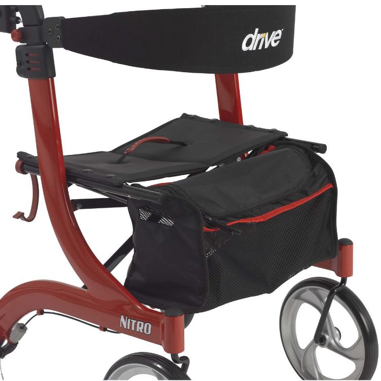 Euro Style 4 wheel Nitro Rollator (Tall Height)