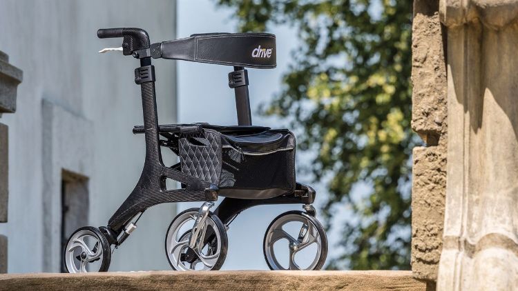 Nitro Elite CF (Cable Free), Carbon Fiber Rollator