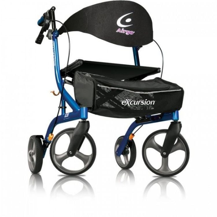 Airgo Excursion X20 Rollator (Lightweight, Side Folding Walker)