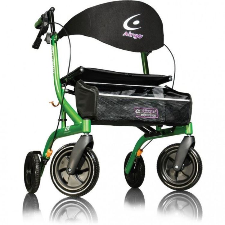 Airgo Excursion X20 Rollator (Lightweight, Side Folding Walker)