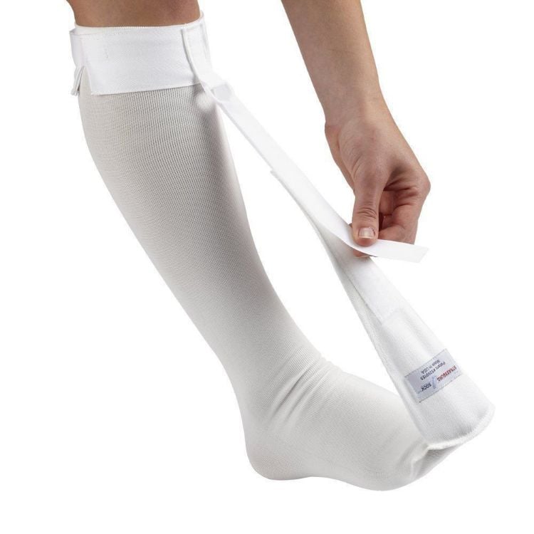 Strassburg Socks white (Plantar Fasciitis, Achilles Tendonitis)