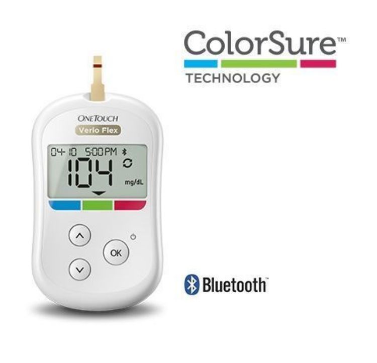 One Touch Verio Flex Blood Sugar Meter